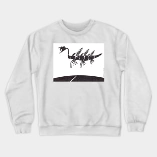 Bird Dragon Crewneck Sweatshirt